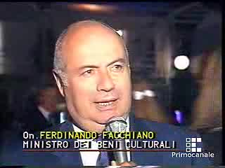 Expo 92,parla il ministro Facchiano