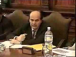 Visita a Genova del ministro dei trasporti Bersani