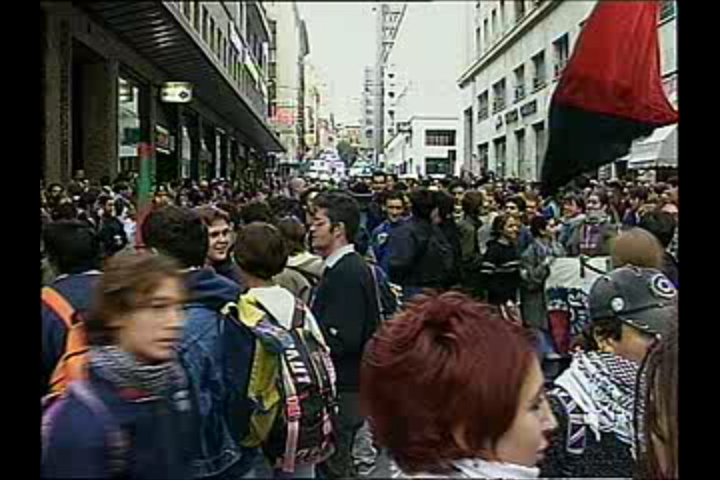 Corteo di protesta anti G8