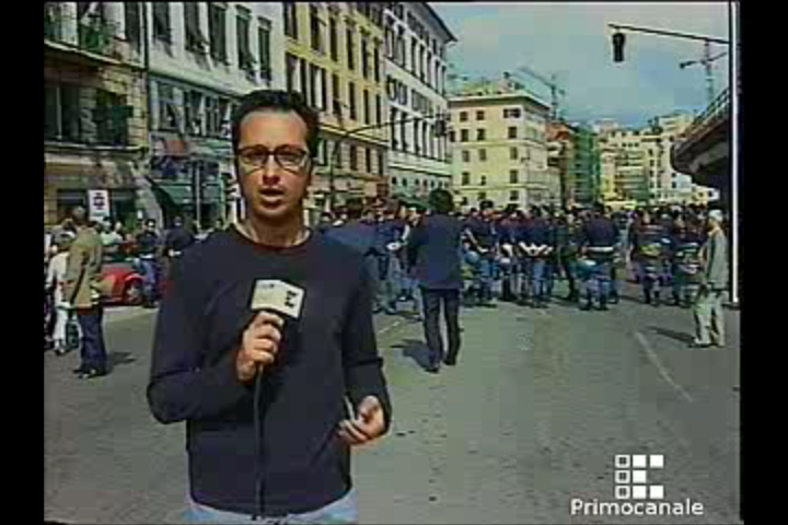 G8, manifestazione anarchici