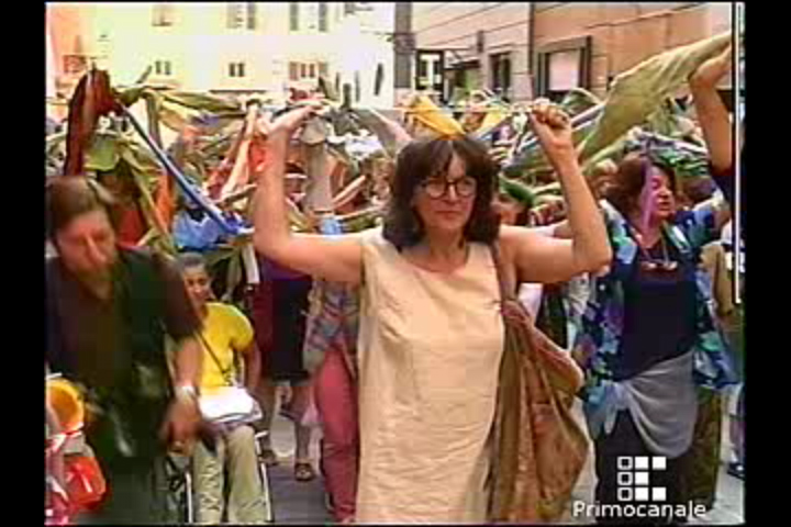 G8, corteo donne