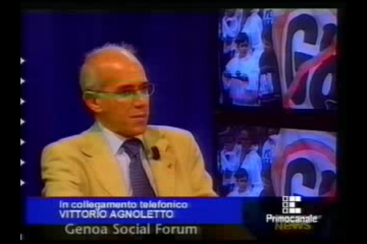 G8, intervista telefonica Agnoletto