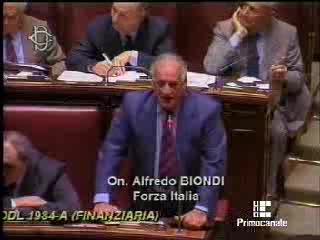 Acciaio, discussione emendamento. Parla Biondi