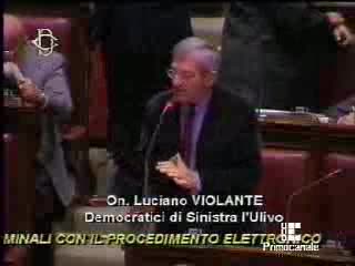 Acciaio, discussione emendamento. Parla Violante