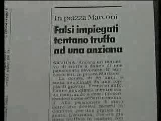 Servizio anti truffe anziani