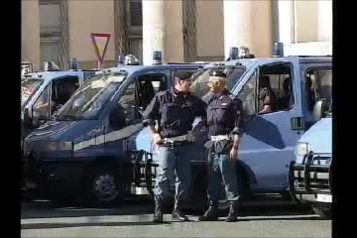 Genova presidiata dalle forze dell'ordine