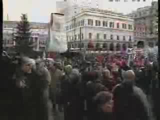 Sciopero generale,pochi in piazza