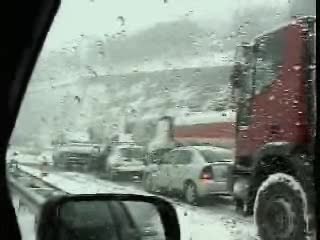 Genova sotto la neve