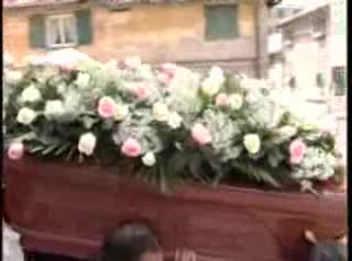 I funerali di Luciana Biggi