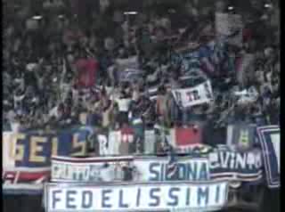 Sampdoria, i tifosi voltano le spalle