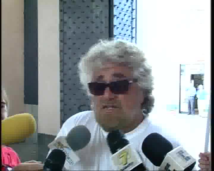 Grillo show sul termovalorizzatore