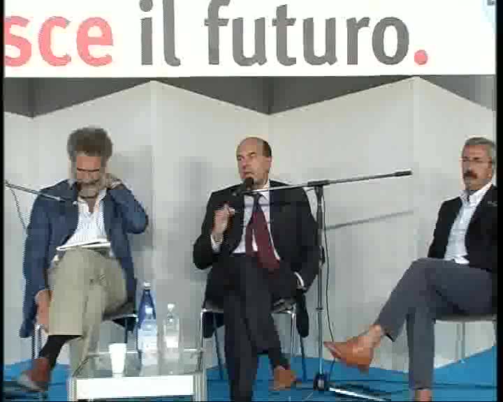 Bersani accende la Festa dell'Unita'