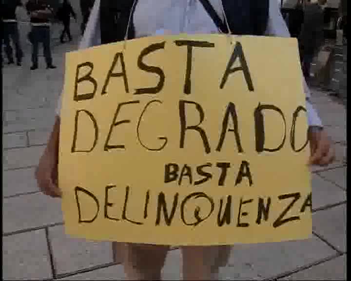 Protesta abitanti Sampierdarena