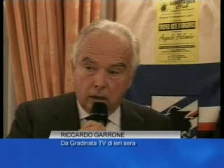 GARRONE A GRADINATA TV: 