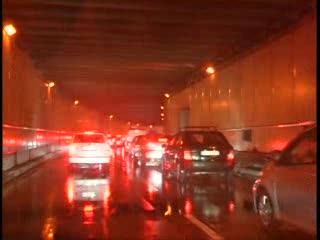 TRAFFICO IN TILT A GENOVA PER LA PIOGGIA 