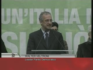 VELTRONI A GENOVA: 