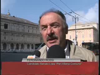 FERNANDO ROSSI, PER IL BENE COMUNE , OGGI A GENOVA