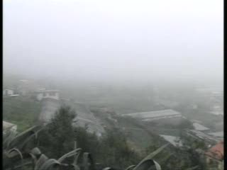 SANREMO AVVOLTA NELLA NEBBIA