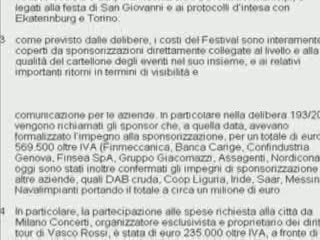 I COSTI DEL SUMMER FESTIVAL, I DUBBI RIMANGONO