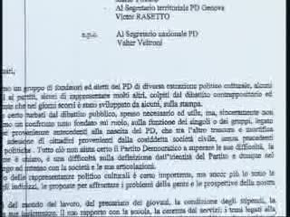 LA BASE DEL PD A VELTRONI: “BASTA PERSONALISMI”