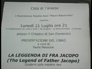 A VARAZZE CONVEGNO MALATTIE RARE, LA STORIA