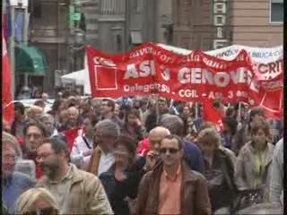 MANIFESTAZIONE CGIL, IN MIGLIAIA AL CORTEO