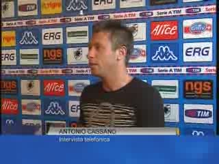 SAMPDORIA, CASSANO DIFENDE I COMPAGNI