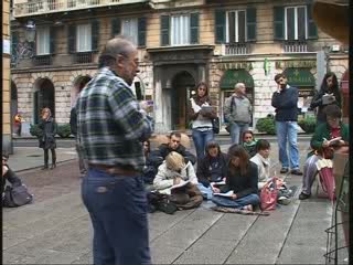 UNIVERSITA', LEZIONI IN PIAZZA E CORTEO A GENOVA