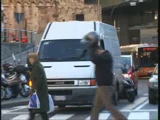 GENOVA, CORSIA GIALLA PIU' LUNGA IN CORSO QUADRIO