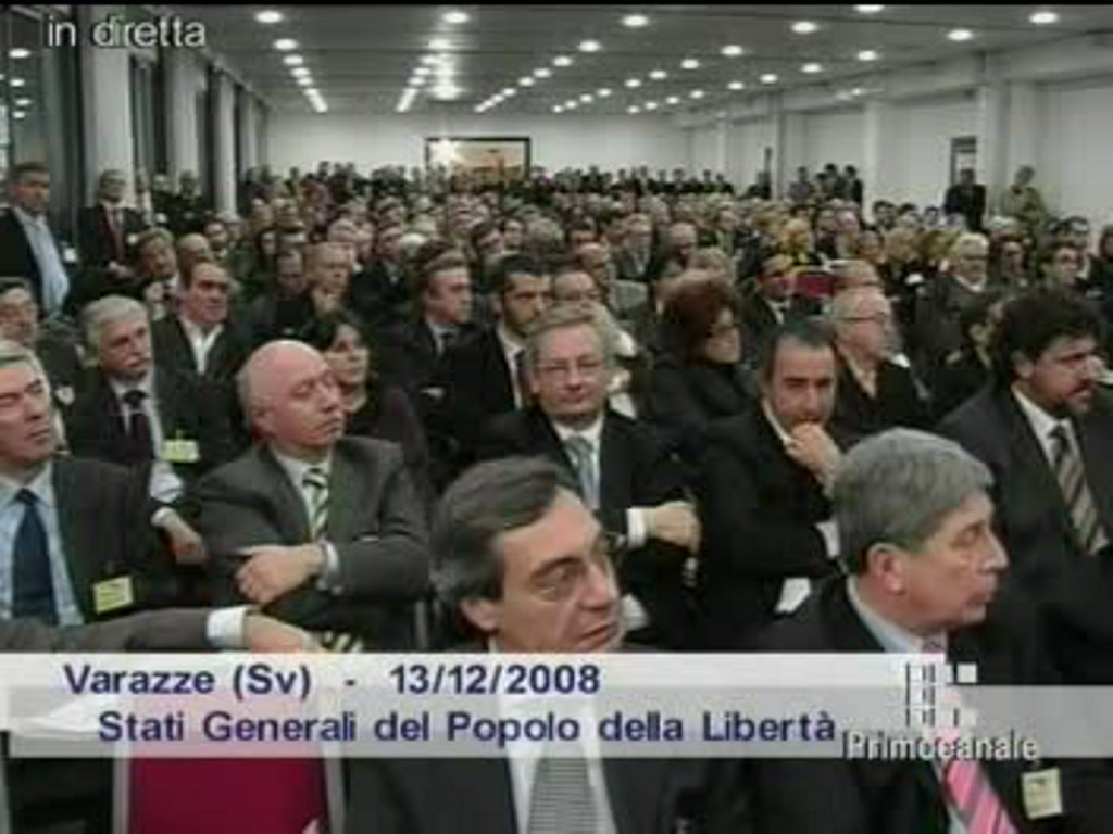 STATI GENERALI PDL LIGURIA - MINISTRO SCAJOLA