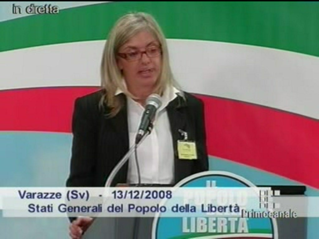 STATI GENERALI PDL LIGURIA - TIZIANA NOTARNICOLA