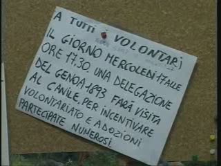 IL GENOA E I TIFOSI IN SOCCORSO DEL CANILE