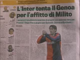 MILITO-INTER, SMENTITE. SAMP, SPUNTA PELLISSIER