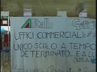 AEROPORTO GENOVA, AGITAZIONE ALITALIA PER 48 ORE 