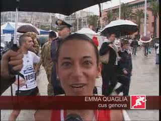 MEZZA MARATONA, FESTEGGIA EMMA QUAGLIA