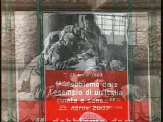 E' POLEMICA SUI MANIFESTI DEL 25 APRILE