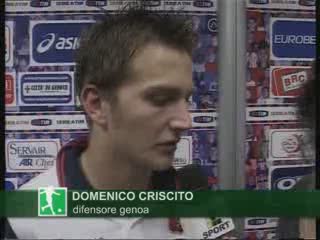 GENOA, LA GRANDE GIOIA DI MIMMO CRISCITO