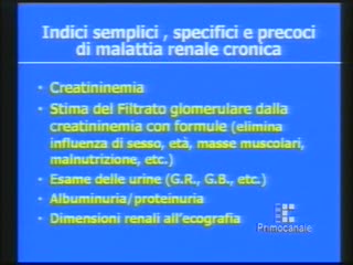 DICA 33 - COME SAPERE DI AVERE UNA MALATTIA RENALE