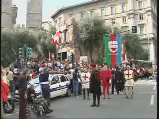 CORTEO E PRIME CELEBRAZIONI PER COLOMBO