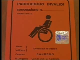 SANREMO, TROPPI I TAGLIANDI PER DISABILI, INDAGINE