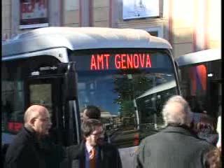 AMT, DA MARZO A GENOVA 55 BUS NON INQUINANTI