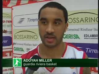 BASKET, UN GRANDE MILLER TRASCINA IL RIVIERA VADO