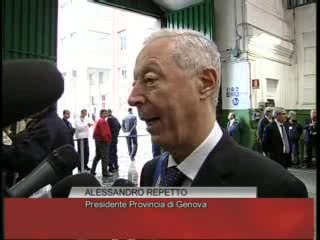 NAPOLITANO ALL'ANSALDO, PARLA REPETTO