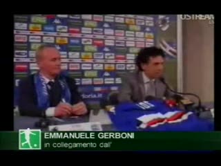 SAMP, LA CONFERENZA STAMPA DI DORIANO TOSI