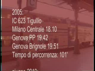 TRENI, LA NUOVA BEFFA DEL GENOVA-MILANO