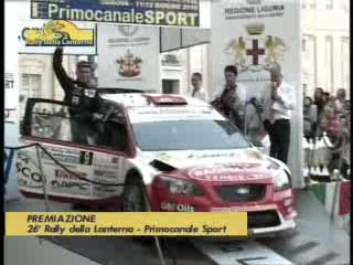 RALLY DELLA LANTERNA, IL TERZO POSTO