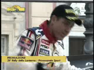 RALLY DELLA LANTERNA, IL PRIMO POSTO