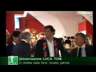 GENOA, LA PRESENTAZIONE DI LUCA TONI Pt.1