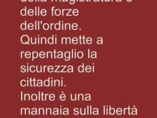 PROTESTA SU DDL INTERCETTAZIONI, IL COMUNICATO