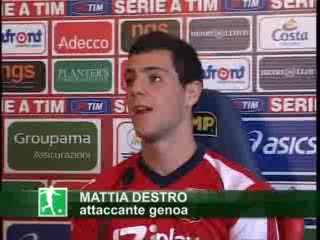 GENOA, DESTRO E' CARICO: 